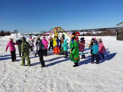 Масленица в Лудорвае